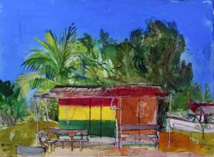Lion-Rock,-Beach-Bar,-Jamaica-Peter-Quinn-RWS-watercolour-2015webv